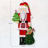 Bucilla Nutcracker Santa Wall Hanging Felt & Sequin Kit