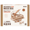 Robotime Magic Piano Music Box Model - Wood