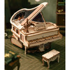 Robotime Magic Piano Music Box Model - Wood