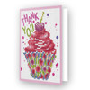 Diamond Dotz Cupcake Thank You Greeting Card Diamond Painting Diamond Dotz Cupcake Thank You Greeting Card Diamond Painting