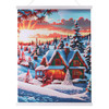 Crystal Art Winter Sunset Scroll Diamond Painting Crystal Art Winter Sunset Scroll Diamond Painting