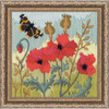 Bothy Threads Red Poppies Long Stitch Kit & Frame Needlepoint Bothy Threads Red Poppies Long Stitch Kit & Frame Needlepoint