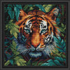 Luca-S Tiger of the Jungle Counted Cross-Stitch Kit Luca-S Tiger of the Jungle Counted Cross-Stitch Kit