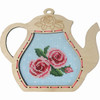 Orchidea Teapot Roses Counted Cross-Stitch Kit Orchidea Teapot Roses Counted Cross-Stitch Kit