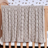 Bernat Lacy Cables Baby Blanket Knit Kit