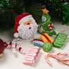 Bucilla Santa's Candy Christmas Felt & Sequin Kit Bucilla Santa's Candy Christmas Felt & Sequin Kit