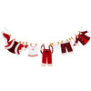 Herrschners Santa's Laundry Garland Felt & Sequin Kit Herrschners Santa's Laundry Garland Felt & Sequin Kit