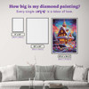 Diamond Art Club Gingerbread Chalet Diamond Painting