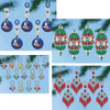 Design Works Four Christmas Ornament Kit Design Works Four Christmas Ornament Kit