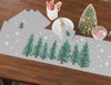 Herrschners Winter Evergreens Table Runner & Napkins Set Stamped Cross-Stitch Herrschners Winter Evergreens Table Runner & Napkins Set Stamped Cross-Stitch
