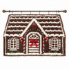 Herrschners Gingerbread Manor Kit & Hanger Latch Hook Kit Herrschners Gingerbread Manor Kit & Hanger Latch Hook Kit