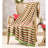 Herrschners Festive Links Throw Knit Kit Herrschners Festive Links Throw Knit Kit