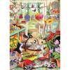 Cobble Hill Potting Shed Cats Jigsaw Puzzle Cobble Hill Potting Shed Cats Jigsaw Puzzle