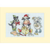 Bothy Threads Christmas Card - Wrap, Ribbon, Gift! Counted Cross-Stitch Kit Bothy Threads Christmas Card - Wrap, Ribbon, Gift! Counted Cross-Stitch Kit