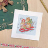 Bothy Threads Christmas Card - Hold Tight Counted Cross-Stitch Kit