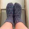 Herrschners Moonlit Path Slippers Crochet Kit Herrschners Moonlit Path Slippers Crochet Kit