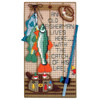 Design Works Fisherman Wall Hanging Plastic Canvas Kit Design Works Fisherman Wall Hanging Plastic Canvas Kit