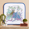 Herrschners Moon Fairy Wall Hanging Stamped Cross-Stitch Kit Herrschners Moon Fairy Wall Hanging Stamped Cross-Stitch Kit