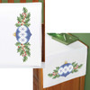Mistletoe Bough Pillowcase Pair or Dresser Scarf Thread Kit Mistletoe Bough Pillowcase Pair or Dresser Scarf Thread Kit