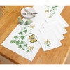 English Garden Runner & Napkins Thread Kit