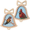 Orchidea Bell with Birds Set Counted Cross-Stitch Kit Orchidea Bell with Birds Set Counted Cross-Stitch Kit