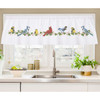 Herrschners Birds of a Feather Window Valance Stamped Cross-Stitch Herrschners Birds of a Feather Window Valance Stamped Cross-Stitch