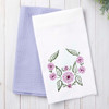 Herrschners Pamela Coordinating Towel Pair Stamped Embroidery