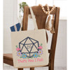 Herrschners That's How I Roll Tote Bag Stamped Cross-Stitch Kit