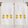 Herrschners Sunny Sunflowers Terry Towel Pair Stamped Cross-Stitch Herrschners Sunny Sunflowers Terry Towel Pair Stamped Cross-Stitch