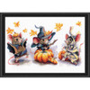 RIOLIS Spooky Mouse Trio Kit and Frame Counted Cross-Stitch Kit