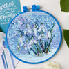 Abris Art Under the Snow Hoop Counted Cross-Stitch Kit Abris Art Under the Snow Hoop Counted Cross-Stitch Kit