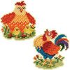 Wichelt Imports, Inc. Poultry Parents Ornament Set Counted Cross-Stitch Kit Wichelt Imports, Inc. Poultry Parents Ornament Set Counted Cross-Stitch Kit