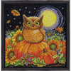 Design Works Harvest Owl Counted Cross-Stitch Kit Design Works Harvest Owl Counted Cross-Stitch Kit