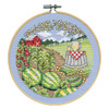 Design Works Summer Hoop Counted Cross-Stitch Kit Design Works Summer Hoop Counted Cross-Stitch Kit