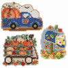 Wichelt Imports, Inc. Ready for Fall Ornament Set Counted Cross-Stitch Kit Wichelt Imports, Inc. Ready for Fall Ornament Set Counted Cross-Stitch Kit