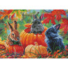Diamond Art Club Pumpkin Patch Bunnies Diamond Painting