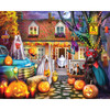 White Mountain Halloween Dog House Jigsaw Puzzle White Mountain Halloween Dog House Jigsaw Puzzle