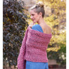 Premier Stacked Shells Wrap Crochet Kit