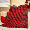 Herrschners Merry & Mottled Throw Crochet Kit