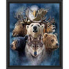 Forest Animals Paint by Number Kit Forest Animals Paint by Number Kit