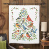 Herrschners Birds of a Feather Lap Quilt Top Stamped Cross-Stitch Kit Herrschners Birds of a Feather Lap Quilt Top Stamped Cross-Stitch Kit