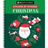 Brain Games Christmas Santa Sticker by Number
