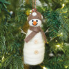Snowman Needle Felting Snowman Needle Felting