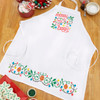 Herrschners Festive Fun Kitchen Apron Stamped Cross-Stitch Herrschners Festive Fun Kitchen Apron Stamped Cross-Stitch