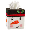 Herrschners Snowman Smiles Tissue Box Plastic Canvas Kit Herrschners Snowman Smiles Tissue Box Plastic Canvas Kit