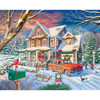 White Mountain Family Christmas Jigsaw Puzzle White Mountain Family Christmas Jigsaw Puzzle