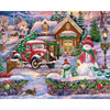 White Mountain Bringing Home the Tree Jigsaw Puzzle White Mountain Bringing Home the Tree Jigsaw Puzzle