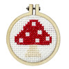 The Crafty Kit Company You're a Fungi! Mini Matchbox Counted Cross-Stitch Kit The Crafty Kit Company You're a Fungi! Mini Matchbox Counted Cross-Stitch Kit