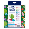 Crayola 16 ct Brush & Detail Dual-Tip Markers Artist Tool