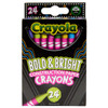 Crayola 24 ct. Bold & Bright Construction Paper Crayons Artist Tool Crayola 24 ct. Bold & Bright Construction Paper Crayons Artist Tool